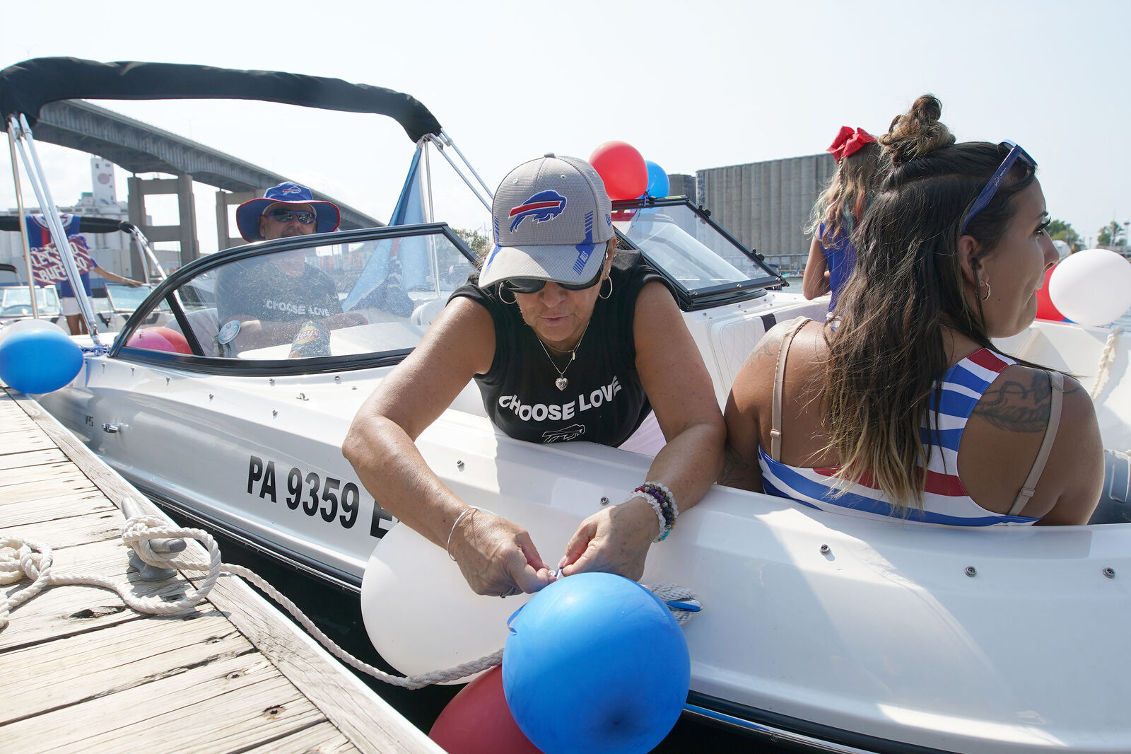 Bills Mafia Boat Parade